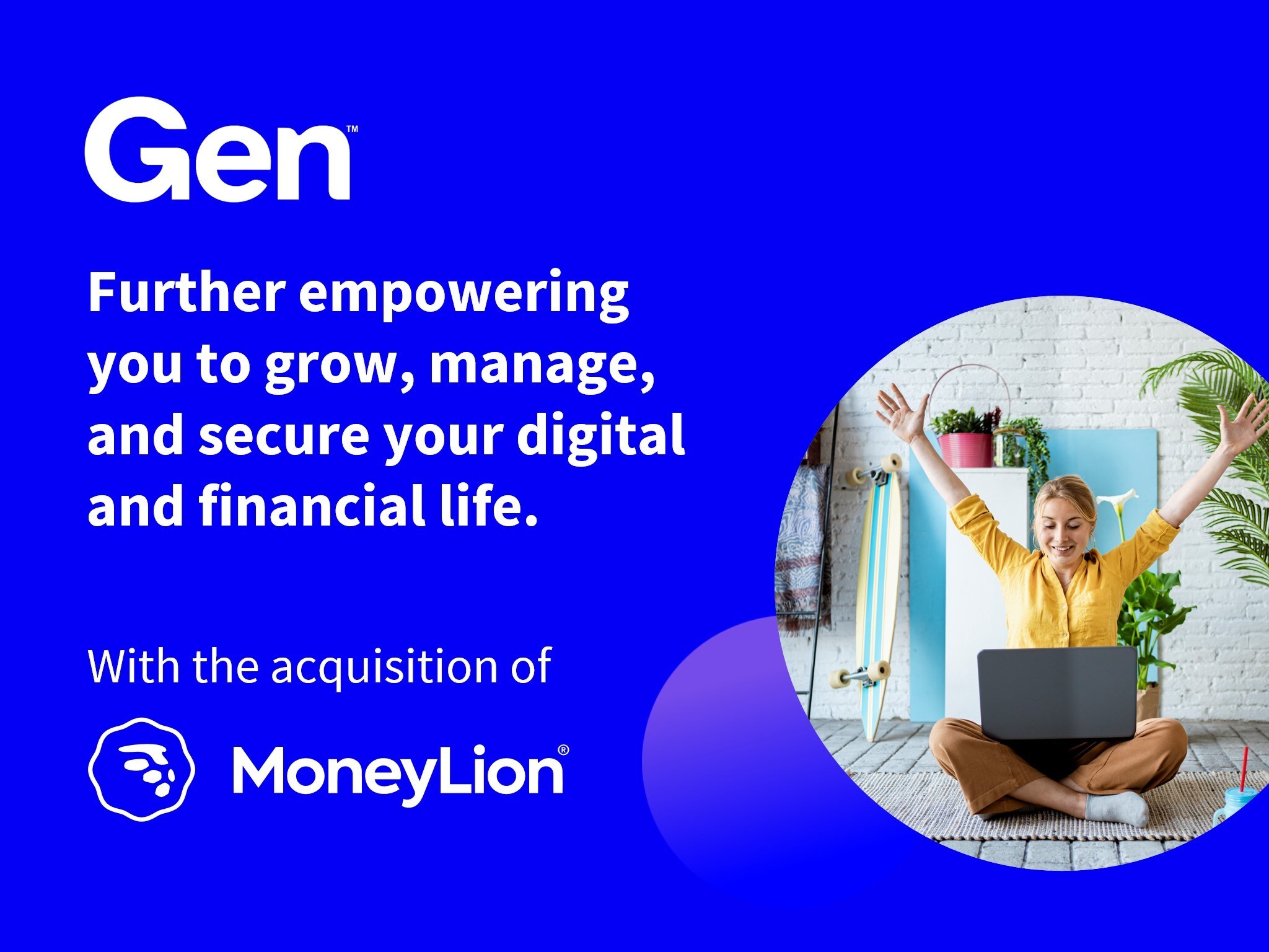 Gen Extends its Financial Wellness Offerings with the Acquisition of MoneyLion