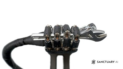 New robotic hand technology demonstrates in-hand manipulation, unlocking the ability to carry out high value work tasks that require fine manipulation (CNW Group/Sanctuary AI)