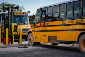 Dixie County Public Schools Debut New Electric School Buses