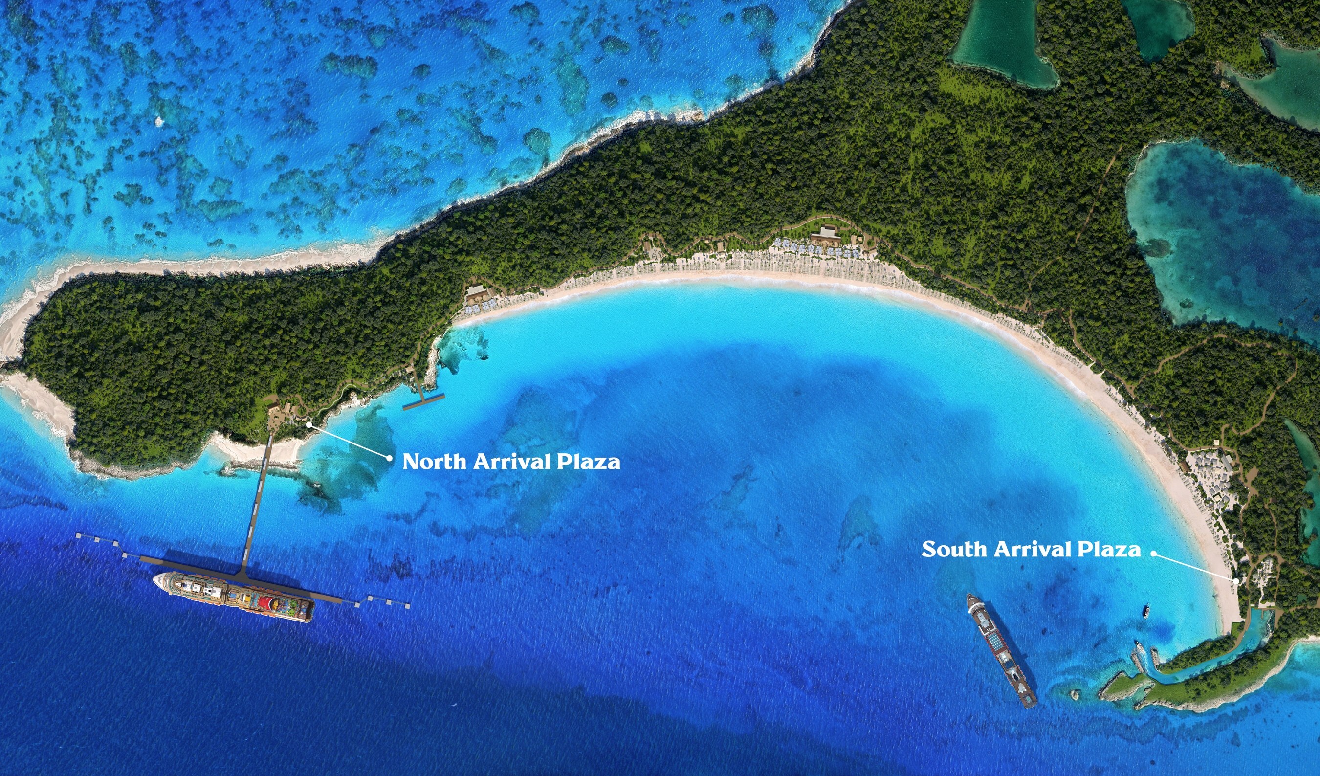 Award-Winning Private Island Cruise Destination Renamed ‘RelaxAway, Half Moon Cay’ in Support of Enhancement and Expansion (Image at LateCruiseNews.com - December 2024