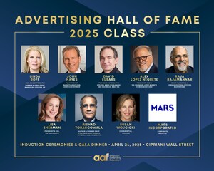 INTRODUCING THE AAF ADVERTISING HALL OF FAME CLASS OF 2025