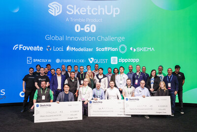 Trimble announces the winners of the SketchUp 0-60 Challenge, a competition that fosters innovation in AI and technology development to solve common pain points and drive the architecture, engineering and construction (AEC) industry forward.