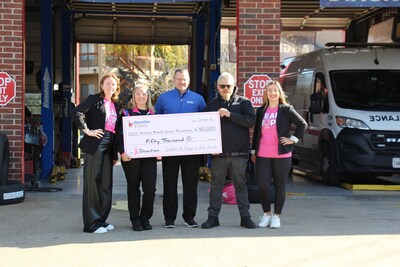 <div>SpeeDee Oil Change & Auto Service Donates ,000 to Empower National Breast Cancer Foundation's Mission</div>