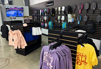 Side Out Pickleball Centers features a fully stocked pro shop powered by Pickleball Central - the world's leading retailer