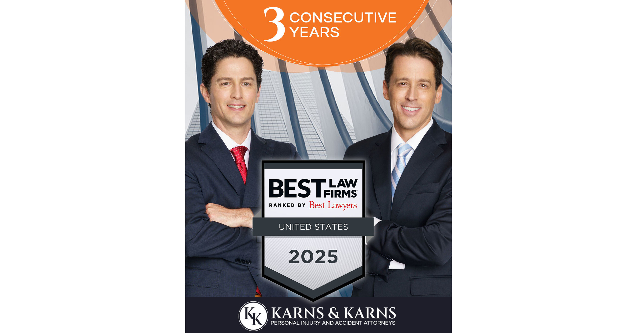 Karns & Karns Attorneys Earn "Best Lawyers 2025" Award for Excellence