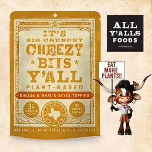 Bite Into Boldness: All Y'alls Foods Launches "IT'S BIG CRUNCHY CHEEZY BITS Y'ALL" - Revolutionizing Cheese Snacks Forever and Without the Good Looks