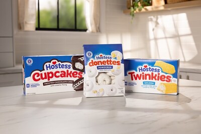 Hostess® Celebrates the Joy of Snacking with Fresh Logo and Packaging