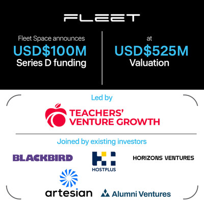 Fleet Space Closes USD0M Series D with USD5M Valuation