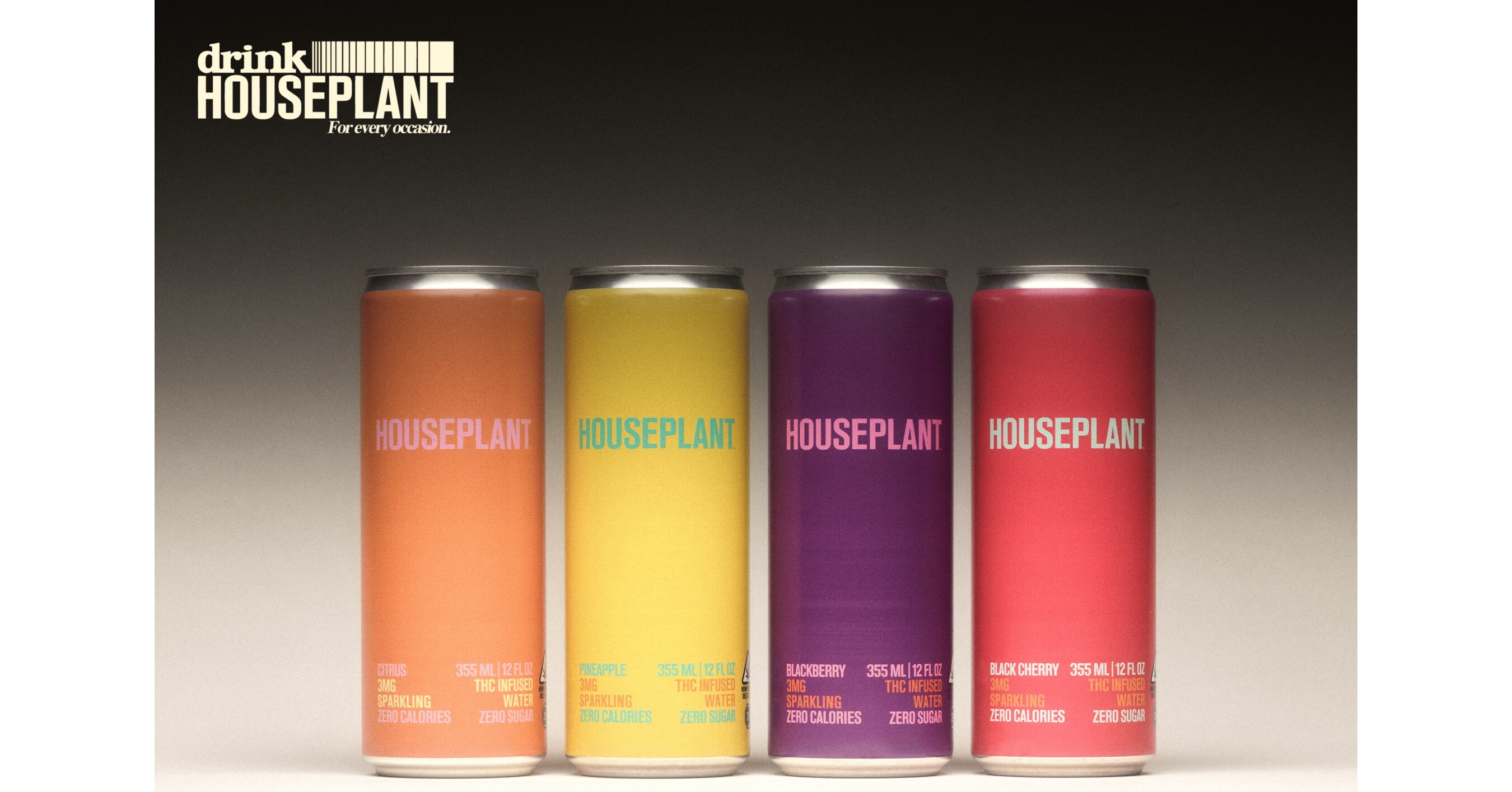 HOUSEPLANT LAUNCHES READY-TO-DRINK THC-INFUSED SPARKLING WATERS