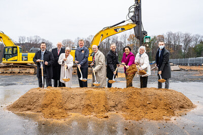 LAC leaders, local lawmakers and partners break ground on Residences at Government Center II, celebrating the future of this affordable housing community.