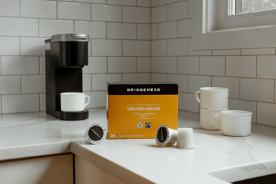 Bridgehead Centro House 100% Compostable Coffee Pods (CNW Group/Nexe Innovations Inc.)