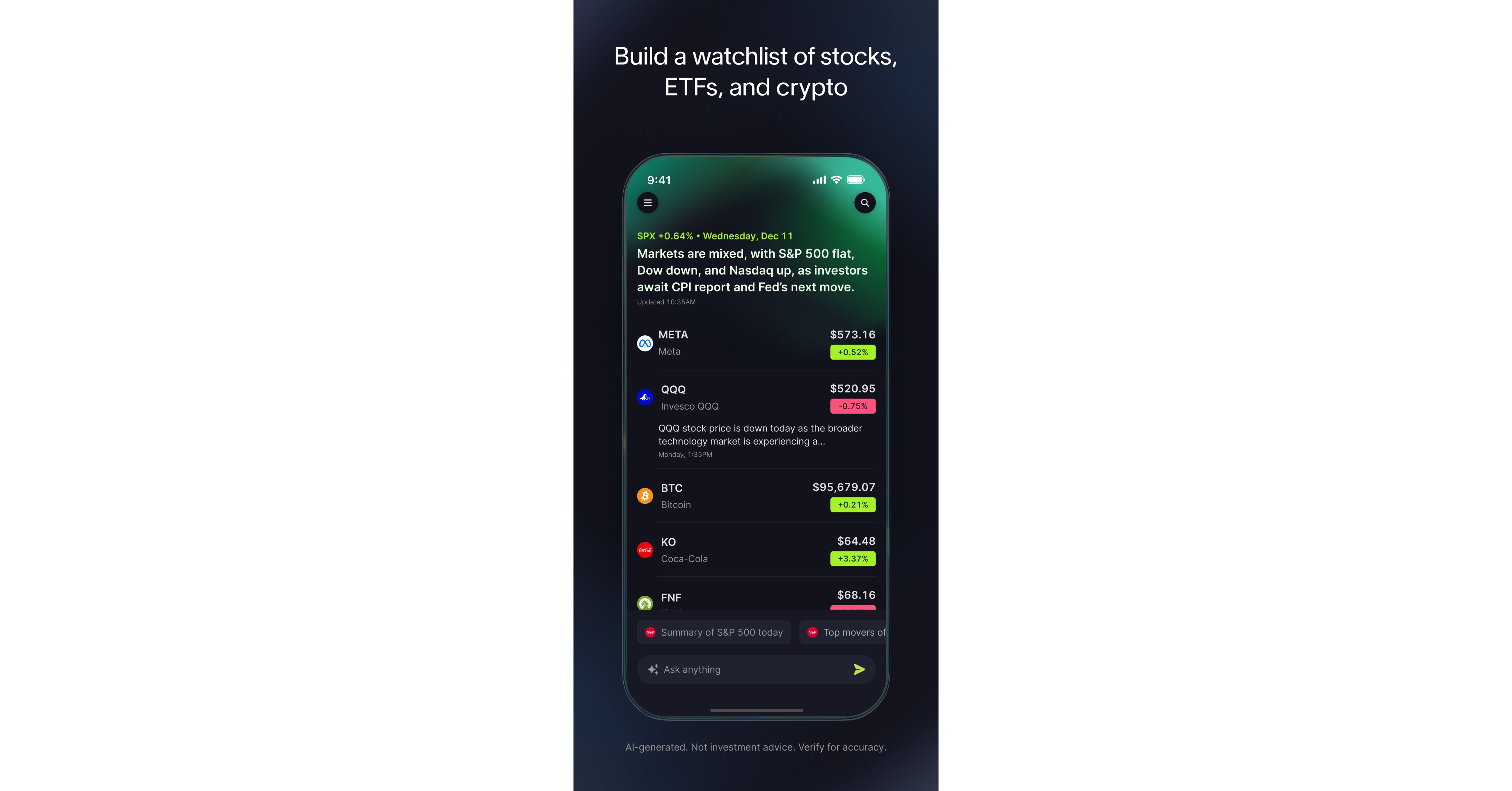 Alpha, a New AI Watchlist App, Launches to Give Individual Investors  Real-Time Insights On The Markets