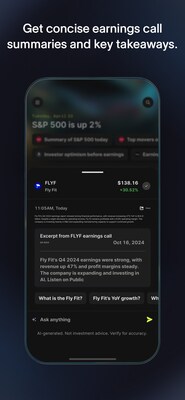 Get concise earnings call summaries and key takeaways