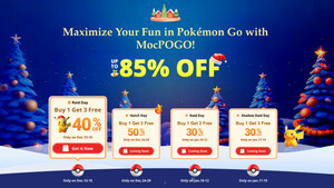 Best Pokémon GO Hack 2025: Spoofing with MocPOGO, Save 50% OFF on Holiday Sale!