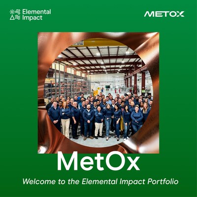 Elemental Impact is a non-profit investor with 15 years of experience scaling innovative technology projects with deep climate and community impact.

MetOx is a U.S. leader in high-temperature superconducting (HTS) wire manufacturing, enabling groundbreaking advancements in renewable energy, fusion energy, high-field magnets, and the electrification of tomorrow’s grid.