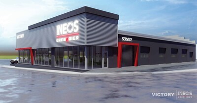 Victory INEOS Grenadier in Nashville's state-of-the-art facility