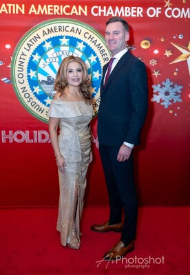 Heidi Castrillon, President & CEO of Hudson Latin Chamber (HCLACC), and Benjamin Feldman, Deputy Chief Communications Officer for the Port Authority of New York & New Jersey (PANYNJ).