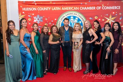 Ariel Valle Montes, General Consul of El Salvador in Elizabeth, NJ, accompanied by the President & CEO of HCLACC; the CEO & State Director of NJSBDC, and other prominent women leaders from New Jersey.
