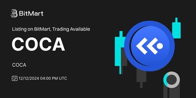 $COCA Token Officially Listed on BitMart Following Strong Momentum