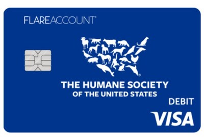 Flare Account® Humane Society of the United States Debit Card