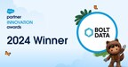 Bolt Data Recognized in Salesforce 2024 Partner Innovation Awards