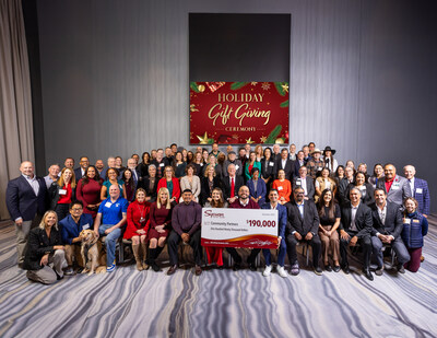 Sycuan Casino Resort Presents 0,000 to 27 Charities During Its 2024 Holiday Gift Giving Ceremony