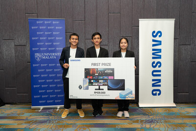 15 YEARS OLD STUDENTS FROM JOHOR BAGS MOST INNOVATIVE AWARD IN SAMSUNG SOLVE FOR TOMORROW 2024