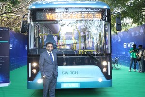 SWITCH Mobility to Redefine Urban Mobility across India, Europe and GCC with the launch of two new low floor electric city buses - EiV12 and E1