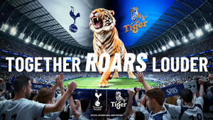 Tiger® Beer renforce ses partenariats footballistiques en devenant le partenaire bière international officiel du Tottenham Hotspur Football Club