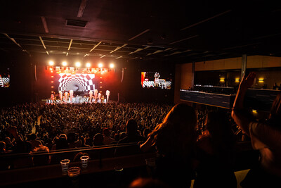 Pitbull performs at Hard Rock Live Sacramento. (Photo by Chris Tuite)