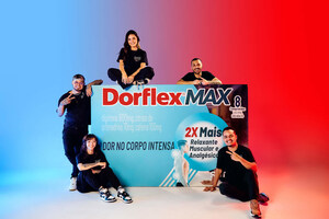 Dorflex, marca brasileira que vende 56 comprimidos por segundo, encerra um ano vencedor com a conquista de três importantes premiações