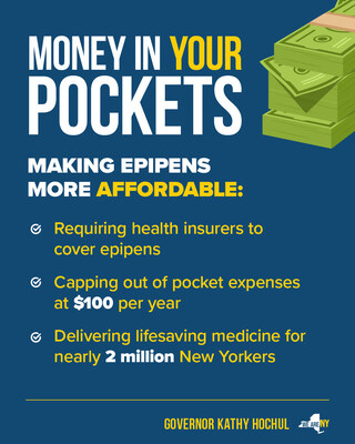 Allergy Advocates New York Thanks Governor Hochul for Expanding Access and Affordability of Emergency Epinephrine in New York State