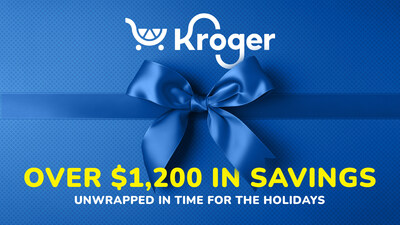 Visit Kroger.com or the Kroger app where ahead of the holidays, Kroger is offering more than $1,200 per week in digital coupons.