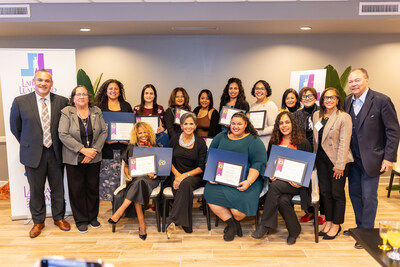 In photo:
Cohort 2 graduation. Women completed the 6 month program supported by advisors, state legislators, and the executive director, Marilyn Alverio