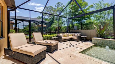 Larger windows and enhanced outdoor living features such as extended patios help improve indoor-outdoor connectivity.