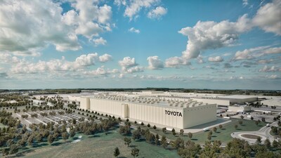 Una Capa Fresca: Toyota Kentucky invierte 922 millones de dólares para construir una planta de pintura avanzada (PRNewsfoto/Toyota Motor North America)