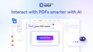 Wondershare HiPDF Introduces New Editing Tools with Smarter AI Integration