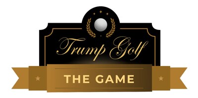 The official logo of Trump Golf: The Game.