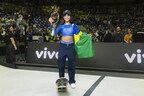 Monster Energy’s Rayssa Leal Claims Third Consecutive World Championship Title in Street Skateboarding at the SLS Super Crown Competition in Brazil