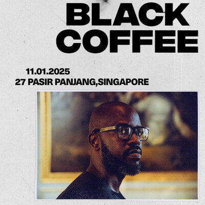 GRAMMY-AWARD WINNING DJ BLACK COFFEE IS COMING BACK TO SINGAPORE ON JANUARY 11, 2025