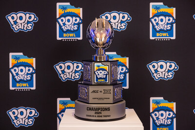 The 2024 Pop-Tarts Bowl trophy