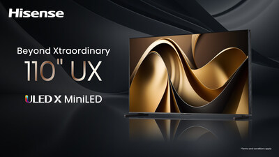 Hisense Unveils Award-Winning 110-Inch MiniLED TV in MEA