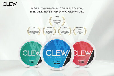 CLEW Nicotine Pouches, the worlds most globally awarded nicotine pouch brand recently launched in Egypt