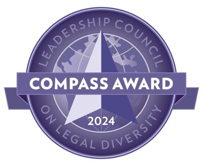 Katten is a recipient of the Compass Award for the firm's involvement in LCLD programs.