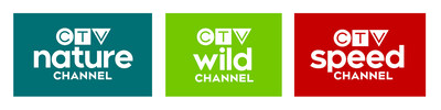 CTV Nature; Wild; Speed Channel Logos (CNW Group/Bell Media Inc.)