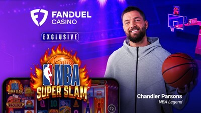 FanDuel Casino Launches First Co-Branded Slot Game with the NBA: NBA Super Slam (PRNewsfoto/FanDuel Group)