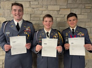 Three SJNA Cadets Receive Prestigious Senatorial Nominations for U.S. Service Academies