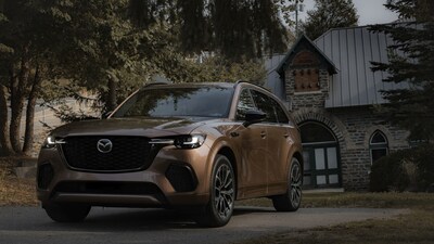 Mazda Finishes 2024 with Eight IIHS TOP SAFETY PICK+ Awards (CNW Group/Mazda Canada Inc.)