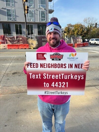 Members of the RAM Pavement team at the Street Turkeys Food Drive