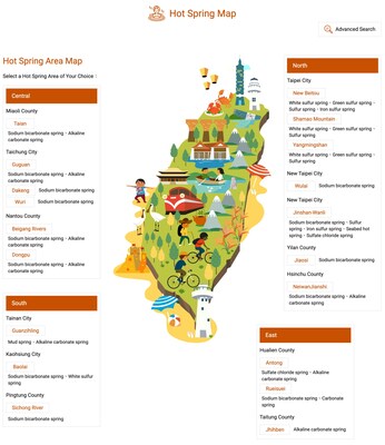 The Hot Spring Map at TaiwanHotSpring.net is one of the best resources for finding your next relaxing soak.